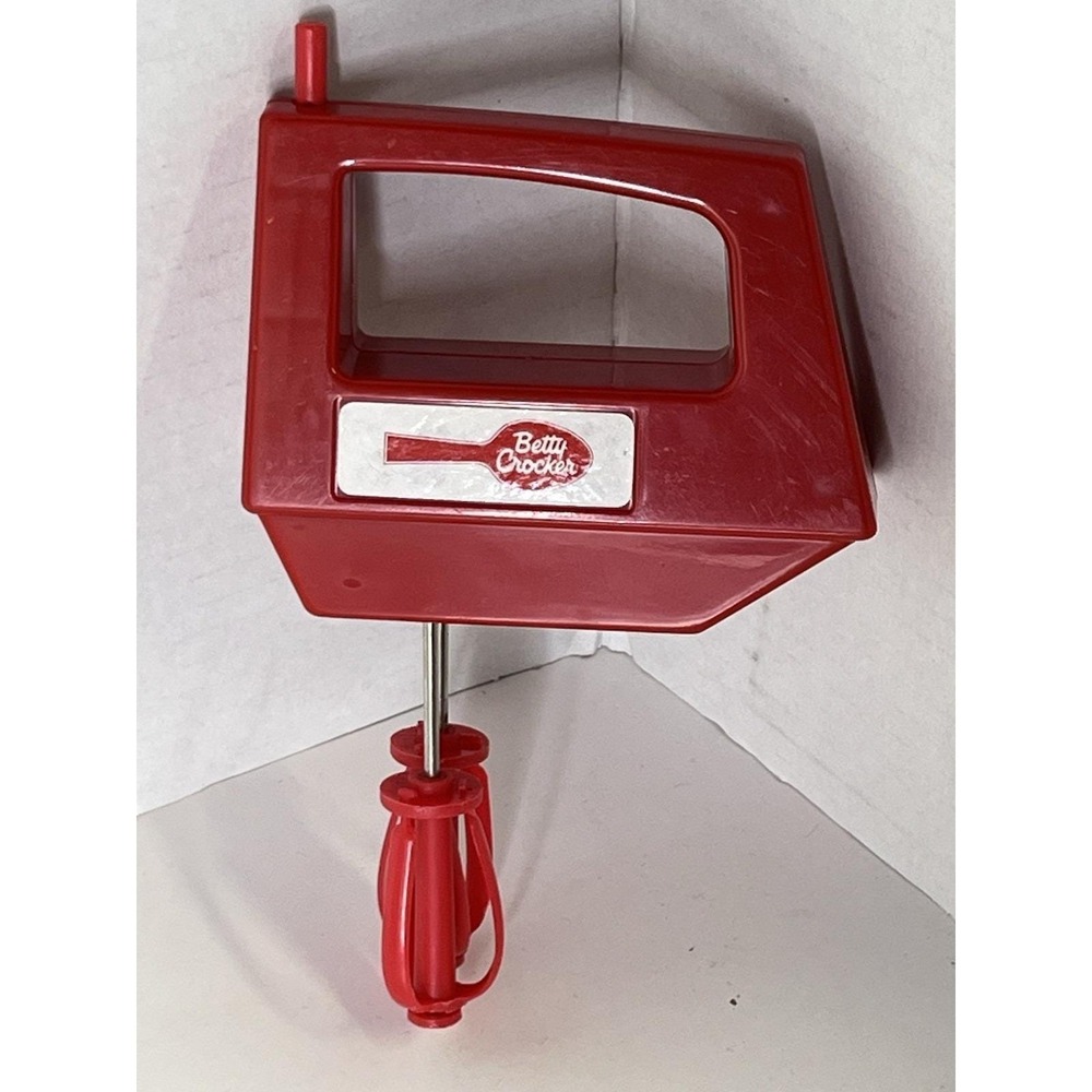 Kid's Size VINTAGE Betty Crocker Toy Hand Mixer Tootsietoy